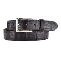 Caiman Crocodile Tail Leather Belt